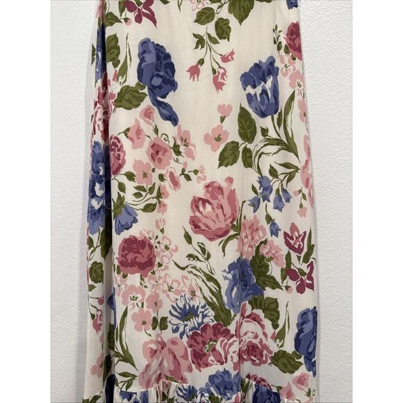 Reformation Arta Dress In Donna Womens Size 4 Floral Print Strapless Romantic - Picture 4 of 8